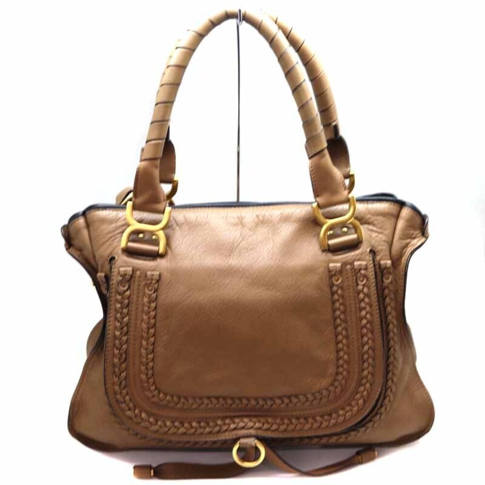 Chloe handbag Marcie beige bag